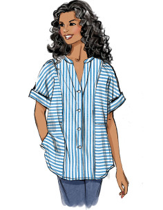 Bovenstuk patroon - Butterick 6943 2