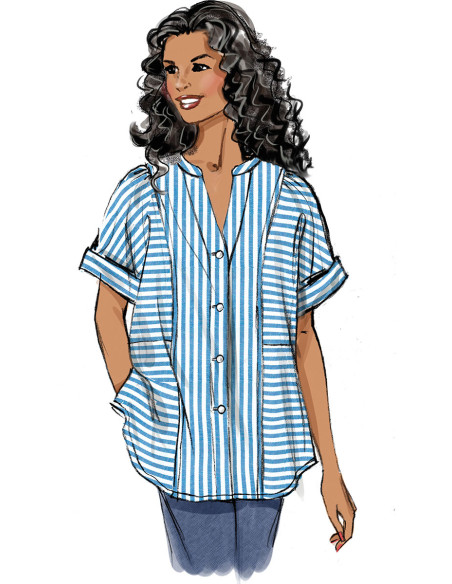 Bovenstuk patroon - Butterick 6943