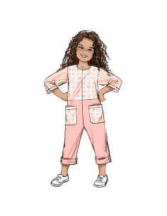 Jurkpatroon, speelpakje en hoed - Butterick 6937 2