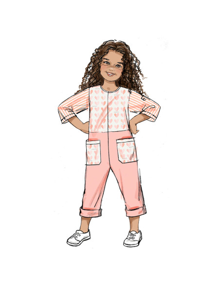 Jurkpatroon, speelpakje en hoed - Butterick 6937