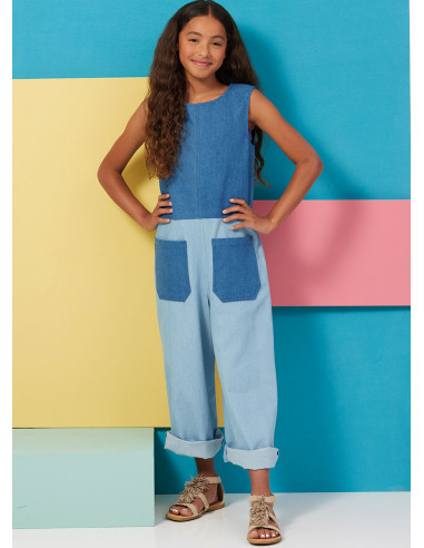 Jurkpatroon, speelpakje en hoed - Butterick 6937