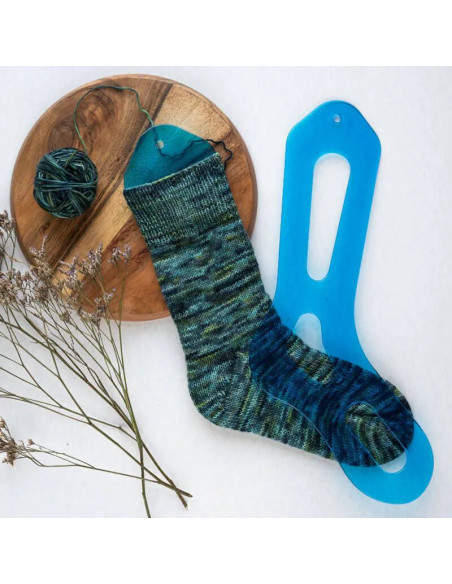 Paar sokkenblokkers van plastic KnitPro