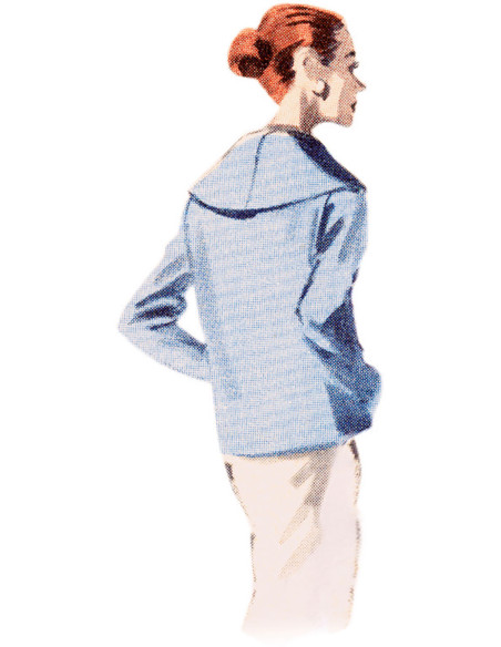 Vintage jurkpatroon - Butterick 6957