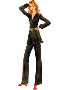 Vintage jurkpatroon - Butterick 6958
