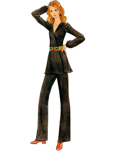 Vintage jurkpatroon - Butterick 6958