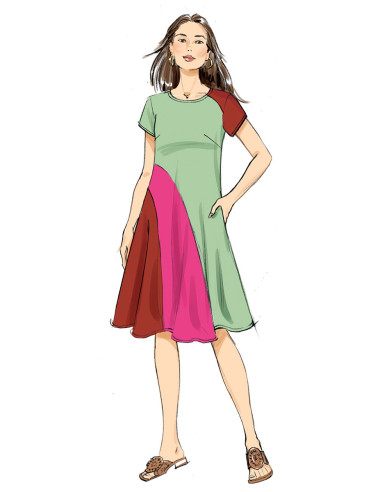 Jurkpatroon - Butterick 6959
