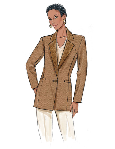 Jas patroon - Butterick 6960