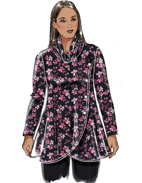 Patron de hauts - Butterick 6962