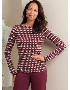 Patroon voor tops - Butterick 6966 2