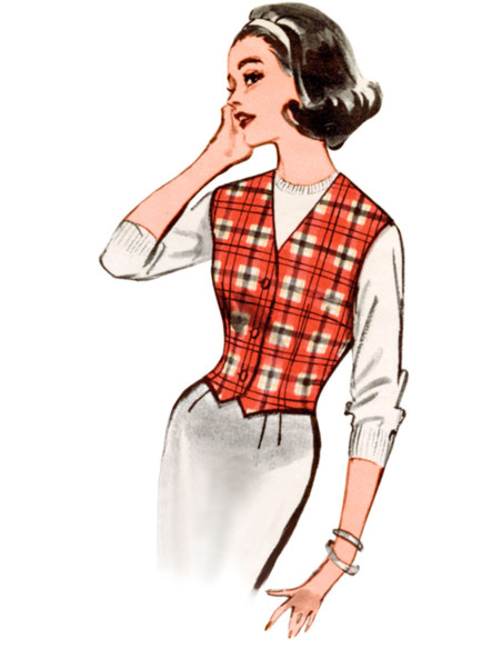 Giletpatroon - Butterick 7018