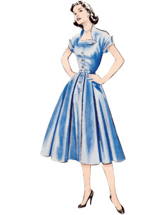 Jurkpatroon - Butterick 7019