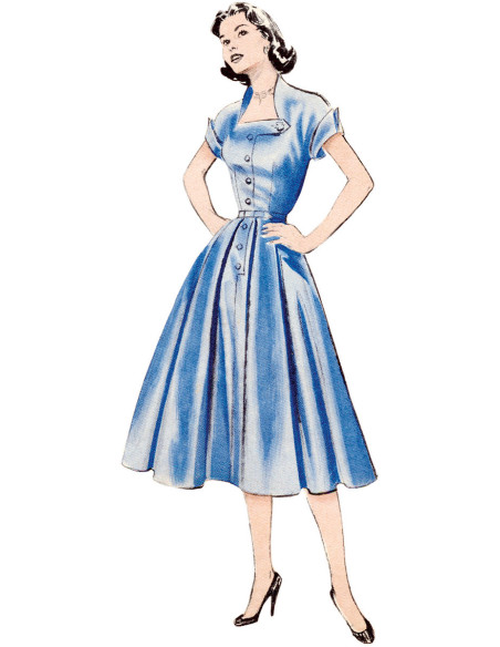 Jurkpatroon - Butterick 7019