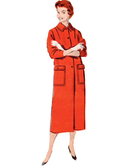 Mantelpatroon - Butterick 7020