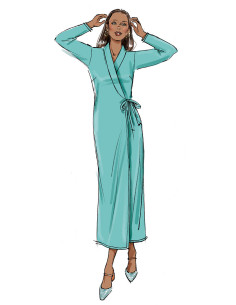 Jurkpatroon - Butterick 6976 2