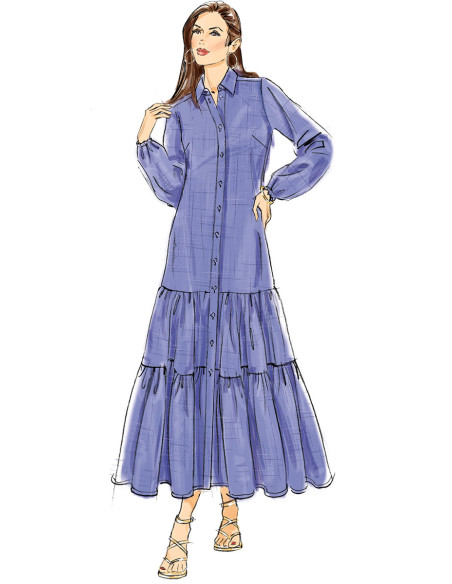 Jurkpatroon - Butterick 6977