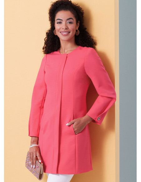 Aansluitend jasje patroon - Butterick 6979