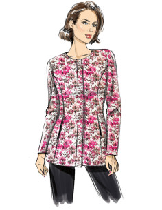 Aansluitend jasje patroon - Butterick 6979 2