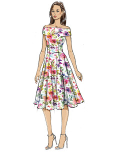 Jurkpatroon - Butterick 7006 2