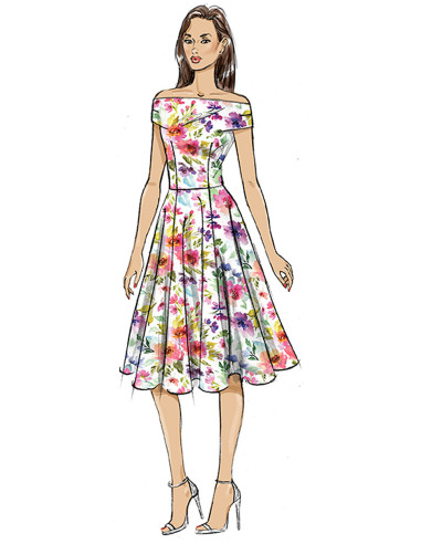 Jurkpatroon - Butterick 7006