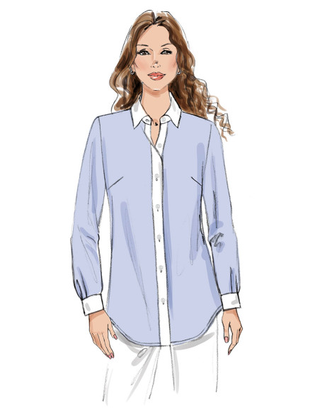 Overhemdpatroon - Butterick 7010