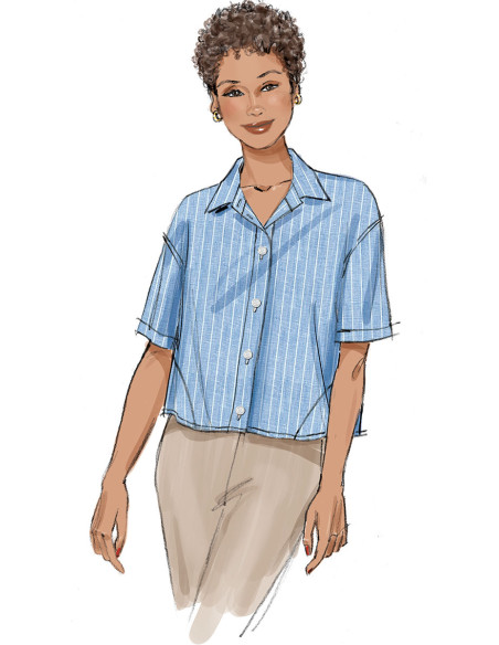 Overhemdpatroon - Butterick 7011