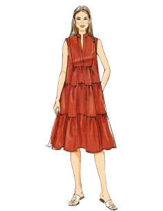 Jurkpatroon - Butterick 6993 2