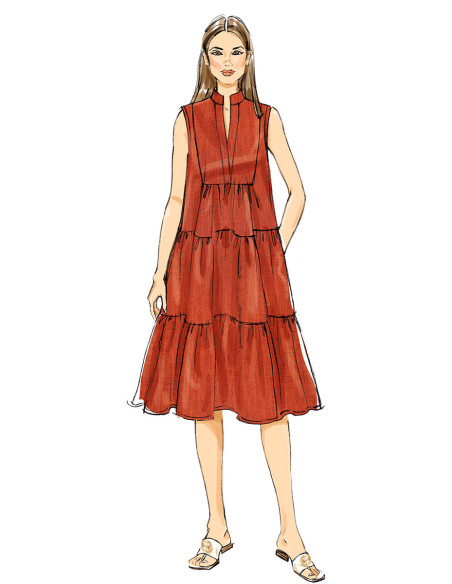 Jurkpatroon - Butterick 6993