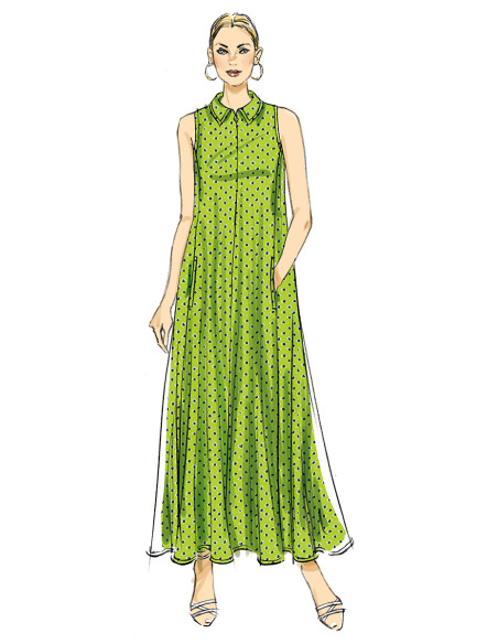Jurkpatroon - Butterick 6994