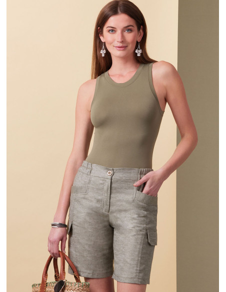 Patroon voor korte broek of lange broek - Butterick 6998