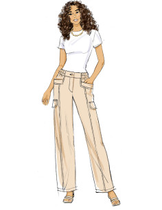 Patroon voor korte broek of lange broek - Butterick 6998 2