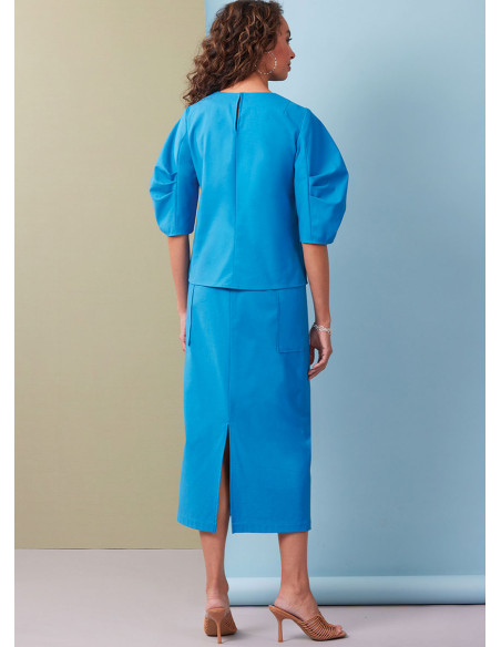 Bovenstuk patroon - Butterick 7002