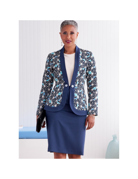 Jas- en rokpatroon - Butterick 6821