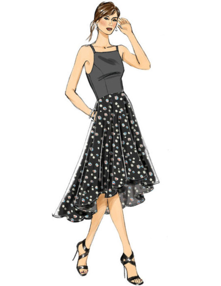Jurkpatroon - Vogue 9252
