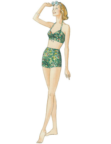 Bh-patroon, short en vooral - Vogue 9255