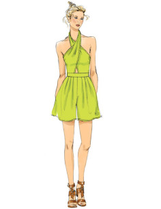 Patroon voor romper en overall - Vogue 9259 2