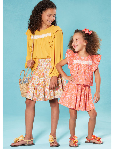 Top en rok patroon - McCall's 8373