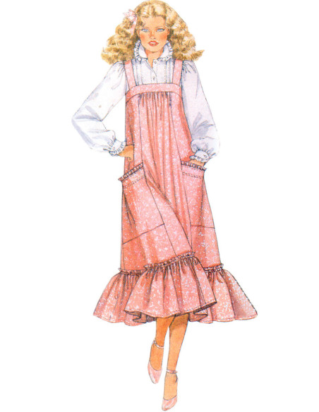 Vintage jurkpatroon - McCall's 8318
