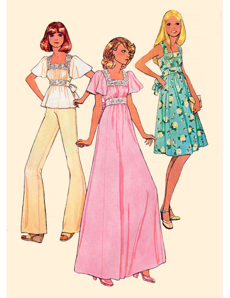 Jurk- en topjespatroon - McCall's 8258