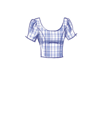 Patron de hauts - McCall's 8255