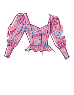 Patroon voor tops - McCall's 8181 2