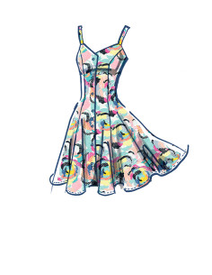 Jurk- en riempatroon - McCall's 8177 2
