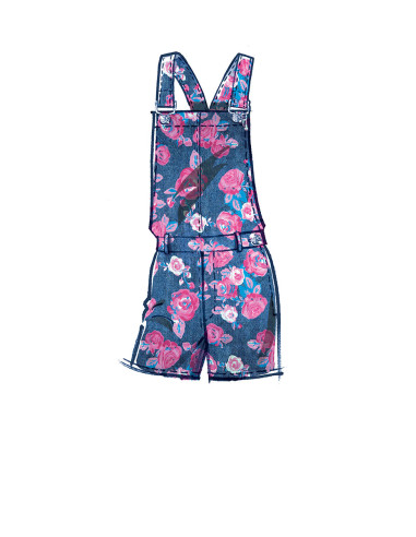 Jeans en tuinbroek patroon - McCall's 8162