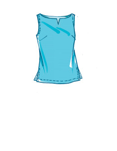 Patroon voor overhemd, top, rok en broek - McCall's 8159 2