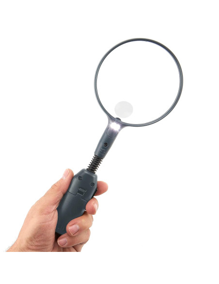 Carson Optical ultra heldere bureaulamp met loep