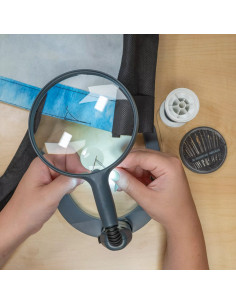 Carson Optical ultra heldere bureaulamp met loep