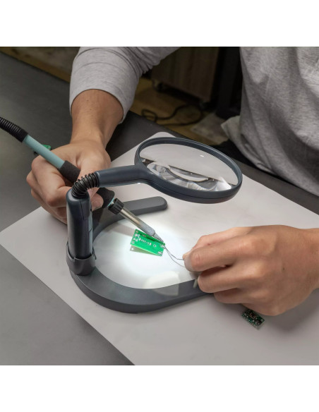 Carson Optical ultra heldere bureaulamp met loep