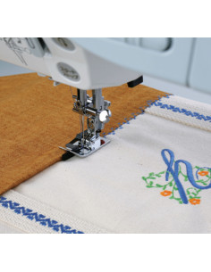 Quiltvoet, naaien Janome