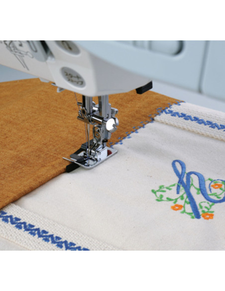 Quiltvoet, naaien Janome