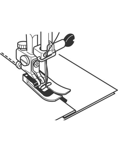 Quiltvoet, naaien Janome