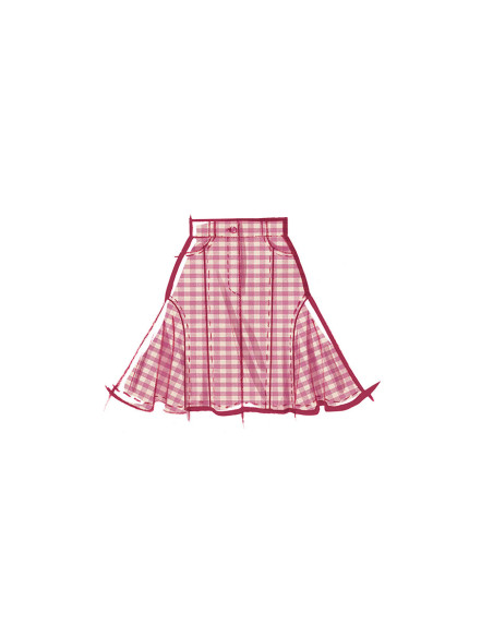 Patron de jupe - McCall's 8480